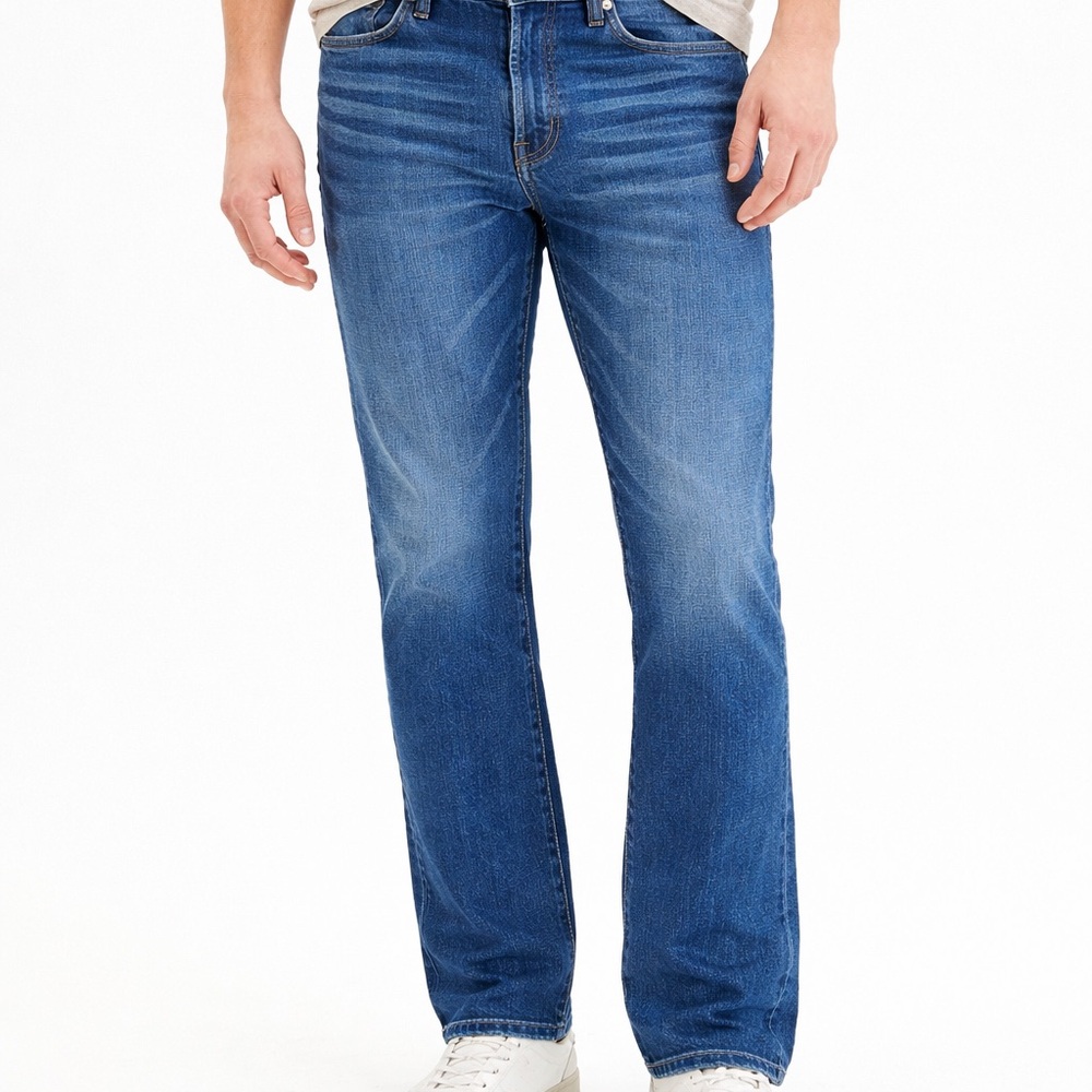 American Eagle Outfitters flex Men's Straight Blue Jeans